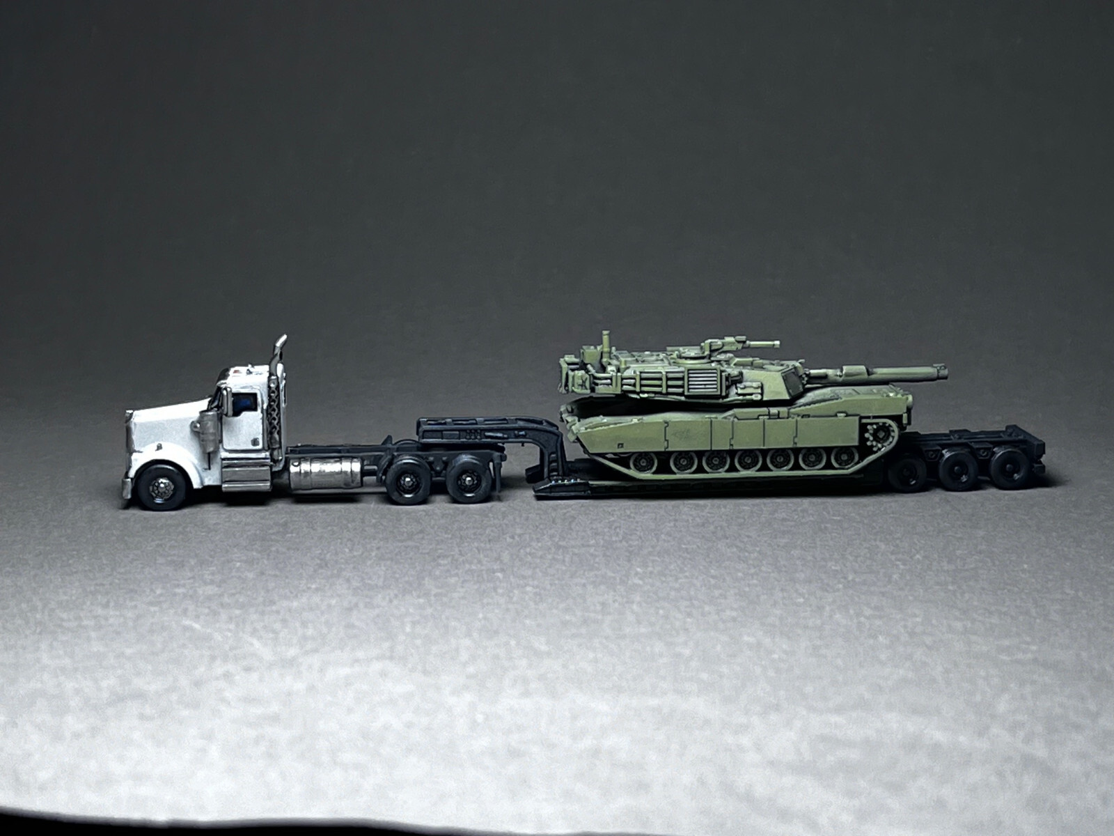 N Scale (1:160) UNPAINTED - Abrams MBT - NOT A TOY!