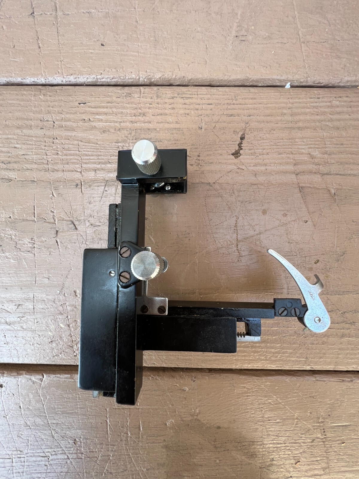 Vintage / Antique Bausch Lomb Stage Clip Micrometer Microscope