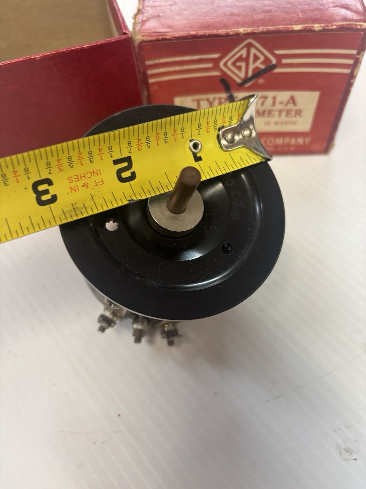 GENERAL RADIORADIO CO. MODEL 371A POTENTIOMETER 20,000 OHMS POT