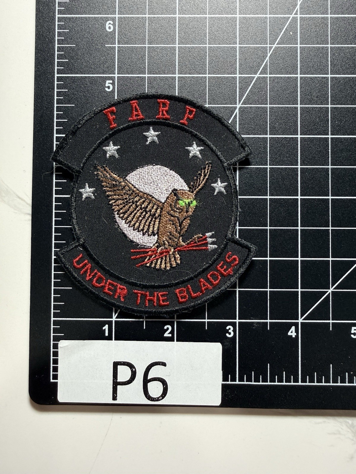 USAF FARP Forward Air Refueling and Replenishment Point “Under The Blades” Patch