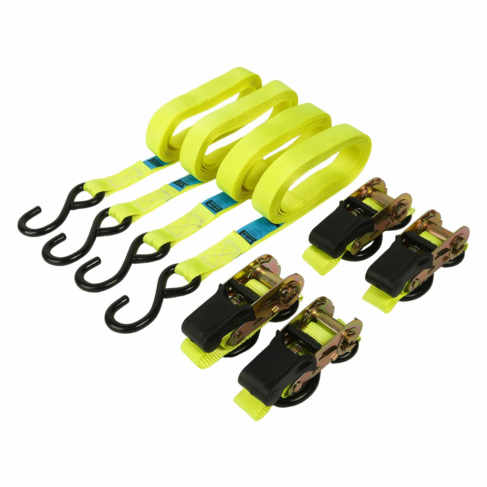 MPW Race Dept 500kg Motorcycle Mini Ratchet Tie-Down Lashing Strap 5m x4
