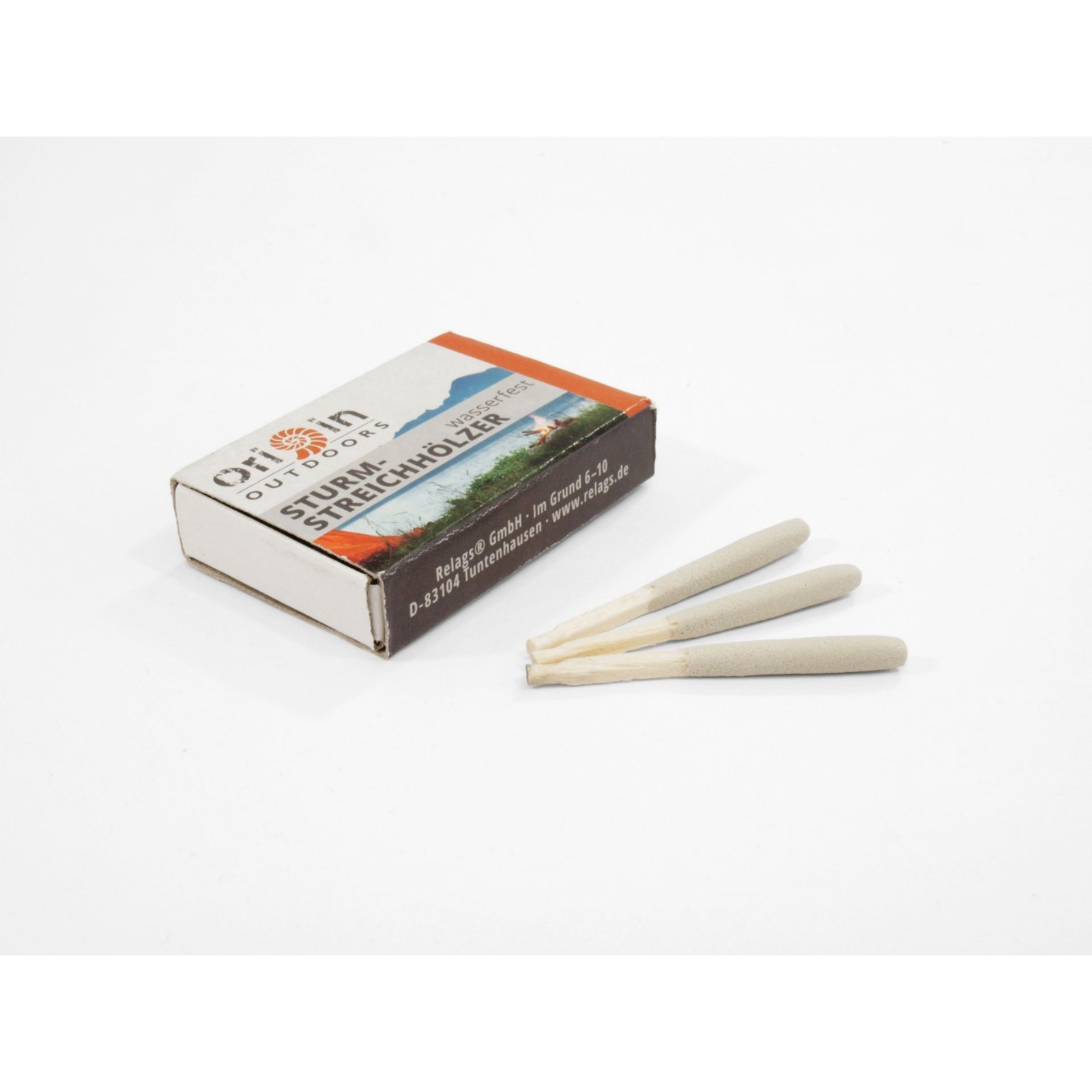 Origin Outdoors 'Waterproof' Storm Matches, 10 Boxes