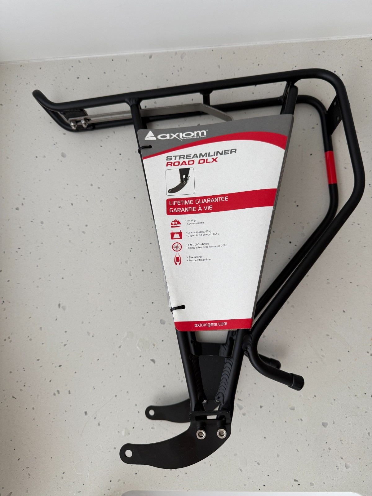 Axiom Streamliner Road DLX Aluminium Bike Rear Luggage Carrier Rack BNWT