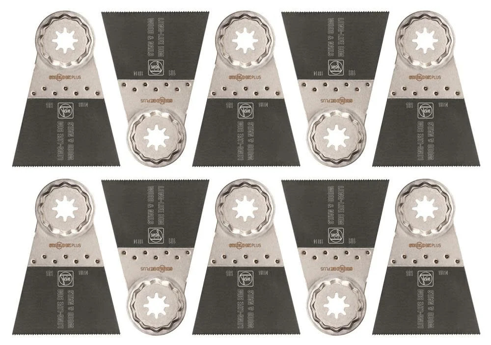 Fein Starlock E-Cut 161 Long-Life Saw Blade With Bi Metal Teeth Set For All