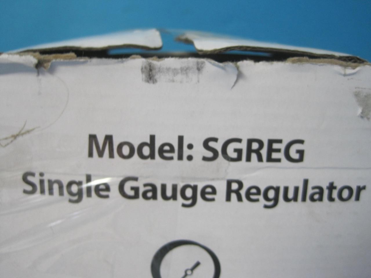 Edgestar For Kegerator Single Gauge Regulator - Model: SGREG