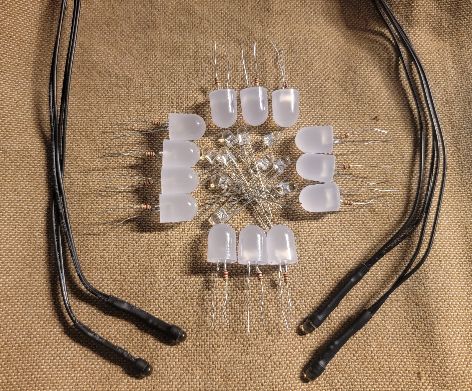 FROSTED 8V LED LAMP KIT MODEL ELEVEN I II III/ KR 10000 III Kenwood COLOR CHOICE