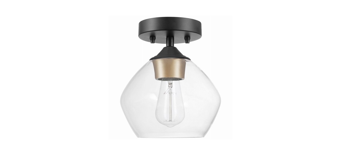 Ceiling Light Harrow 9.1" H X 8" W X 8" L Matte Black Matte Black