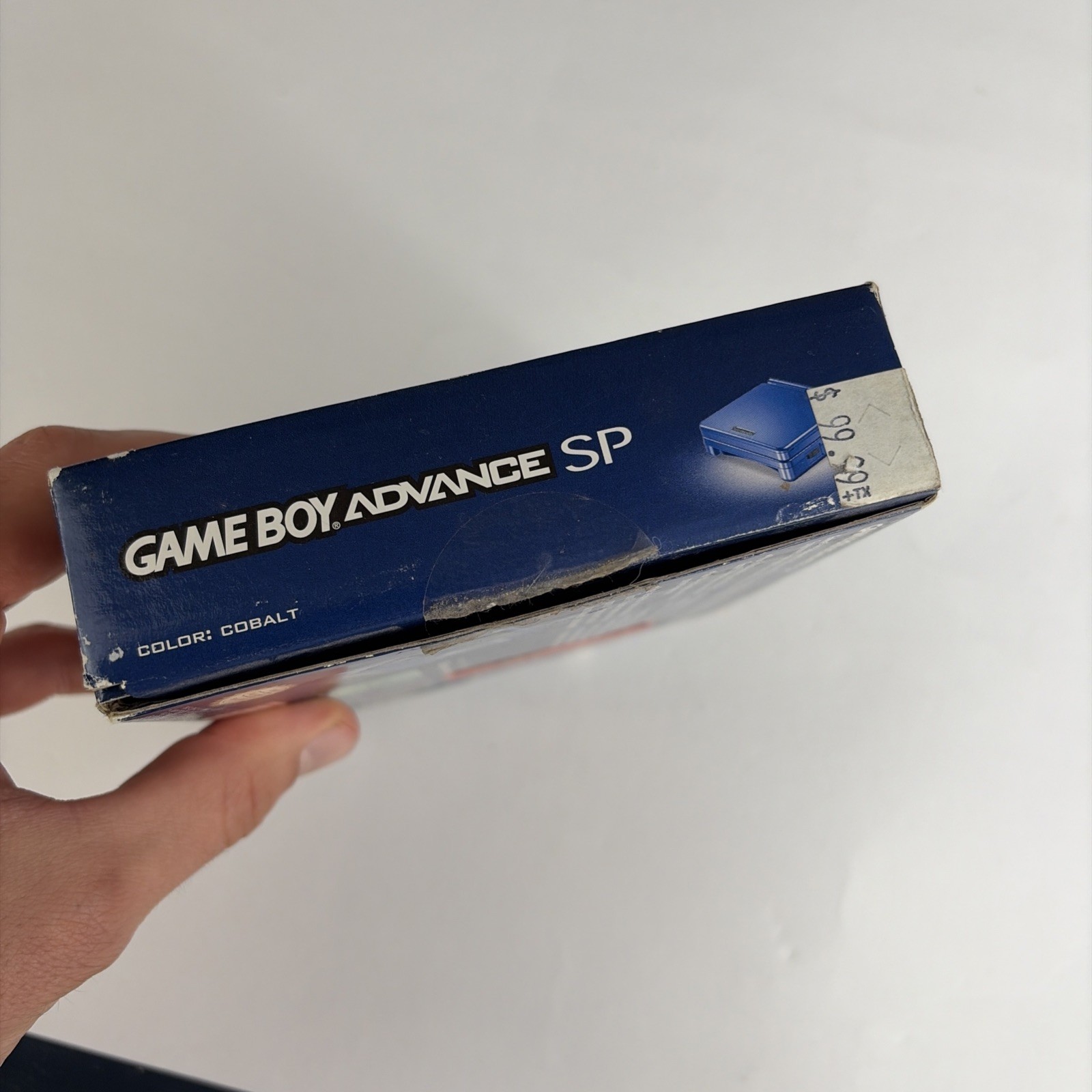 Nice! OEM Nintendo GameBoy Advance SP In Box Cobalt Blue System Complete