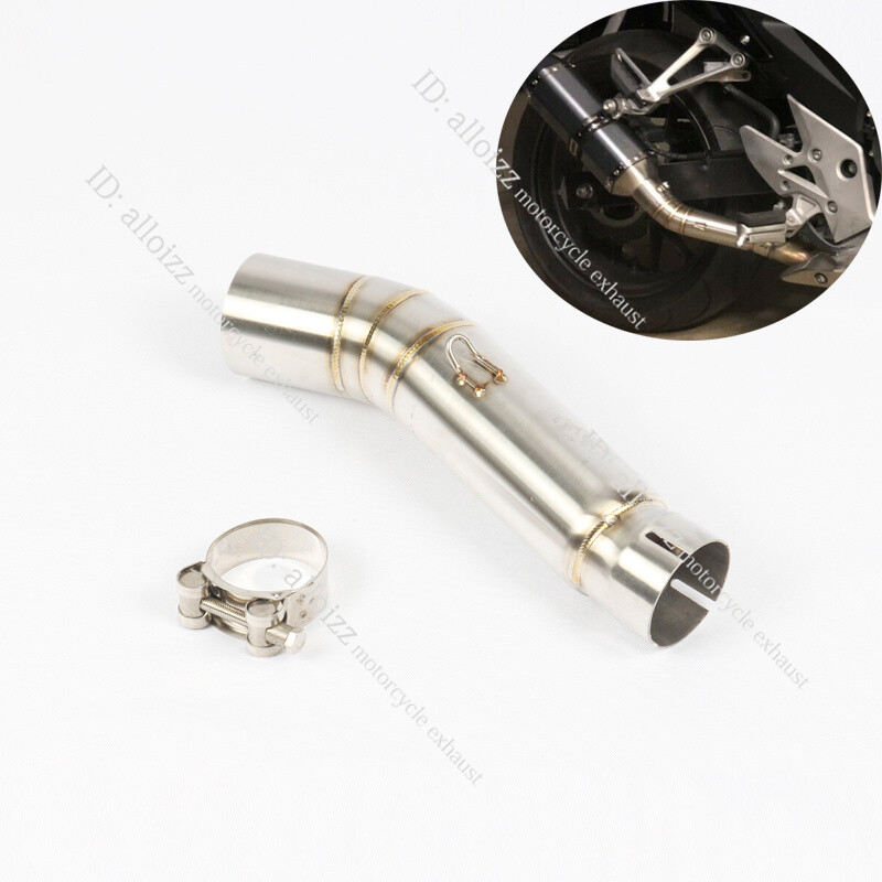 For Honda CBR500R CB500X CB500F 2013-2015 Exhaust Pipe Middle Link Tube Slip On