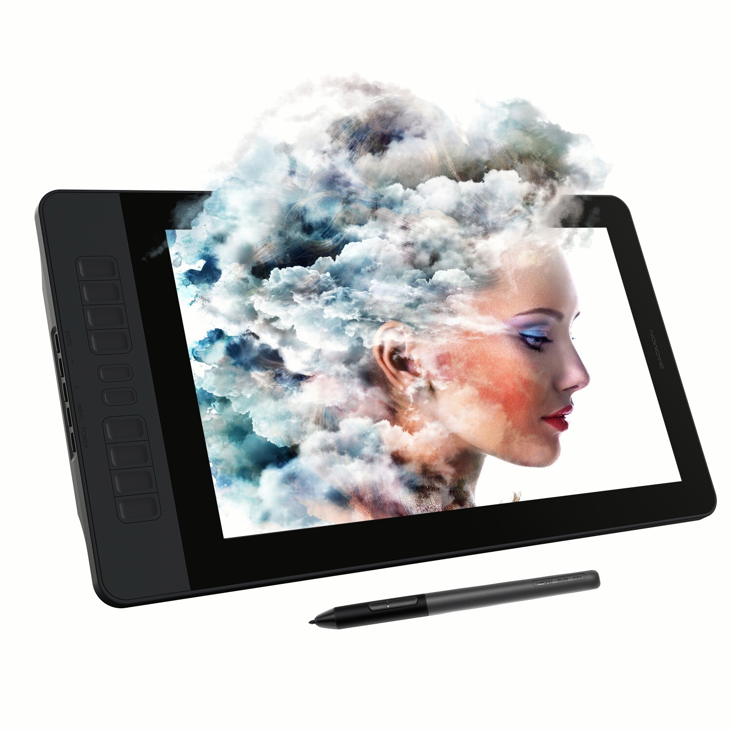 Digital Graphic Drawing Tablet with Screen Pen Display Passive Pen GAOMON PD1561