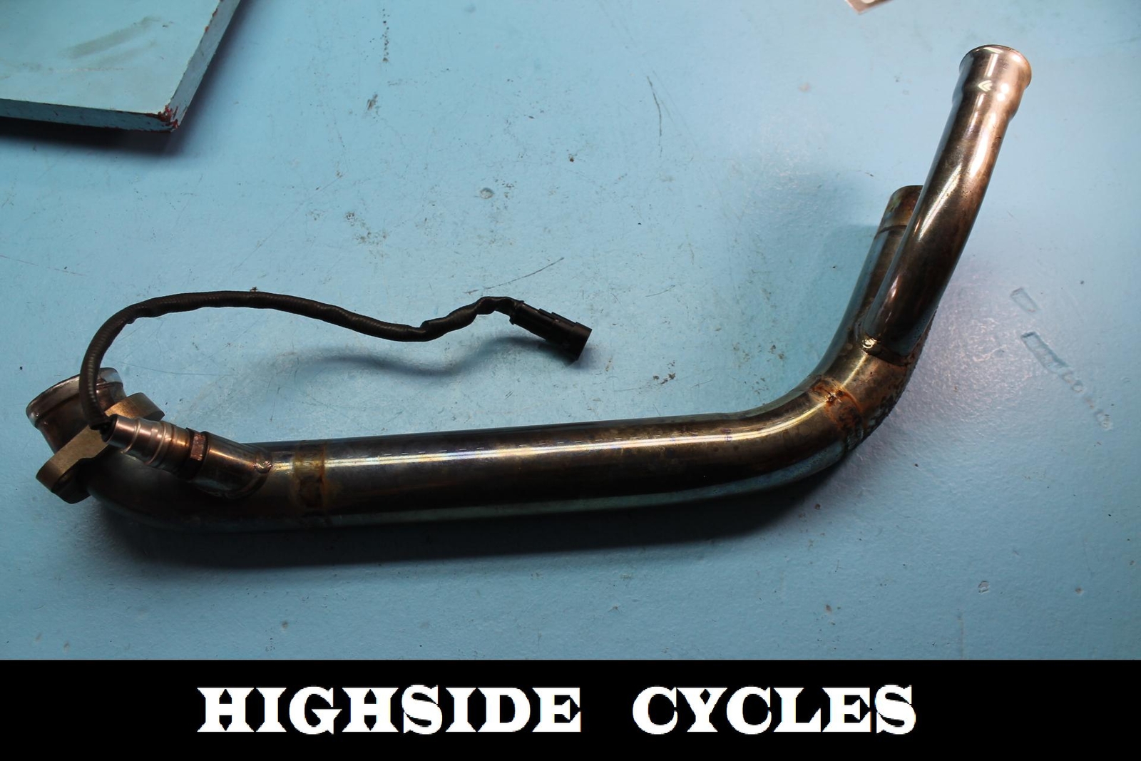 1412 07 HARLEY-DAVIDSON SOFTAIL REAR EXHAUST HEADER PIPE