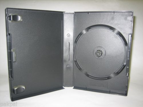 4 New Top Quality Multi-6 Game DVD Case 27mm, Black,Made in USA,2 DAY SHIP 1182Q