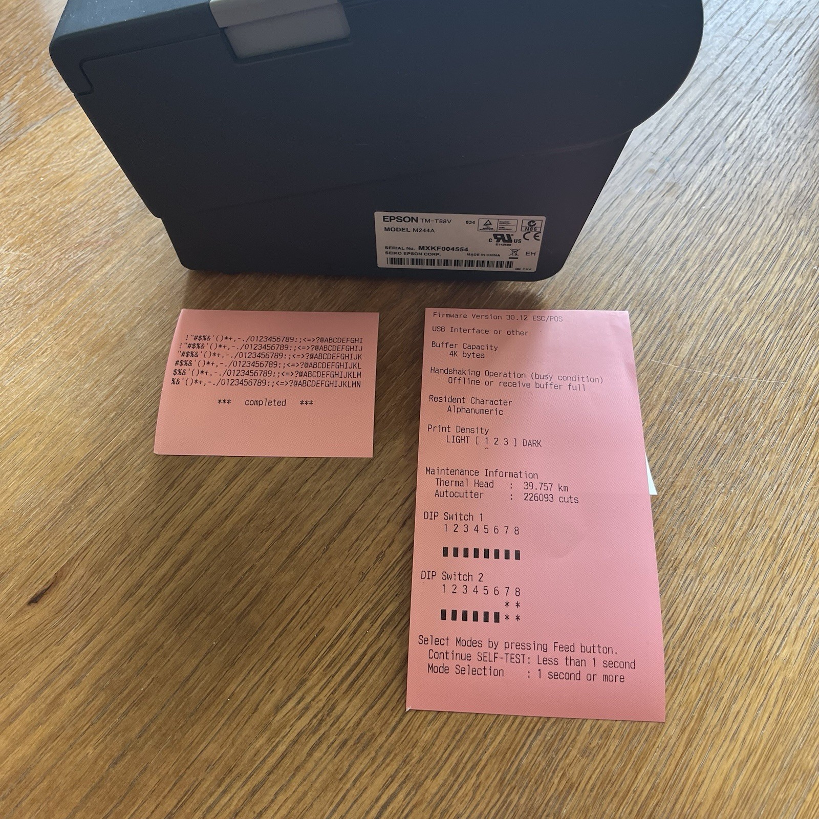 Epson OmniLink TM-T88VI Thermal Receipt Printer - Black