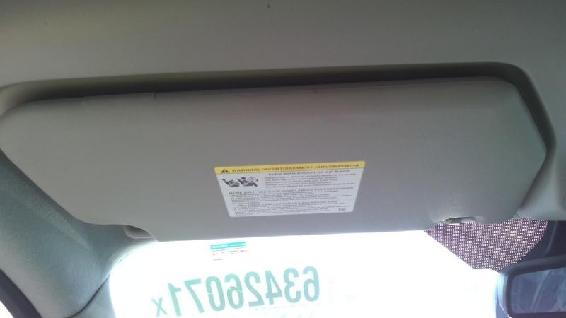 2014-2023 Ford Transit Connect Left Driver Sun Visor Gray OEM