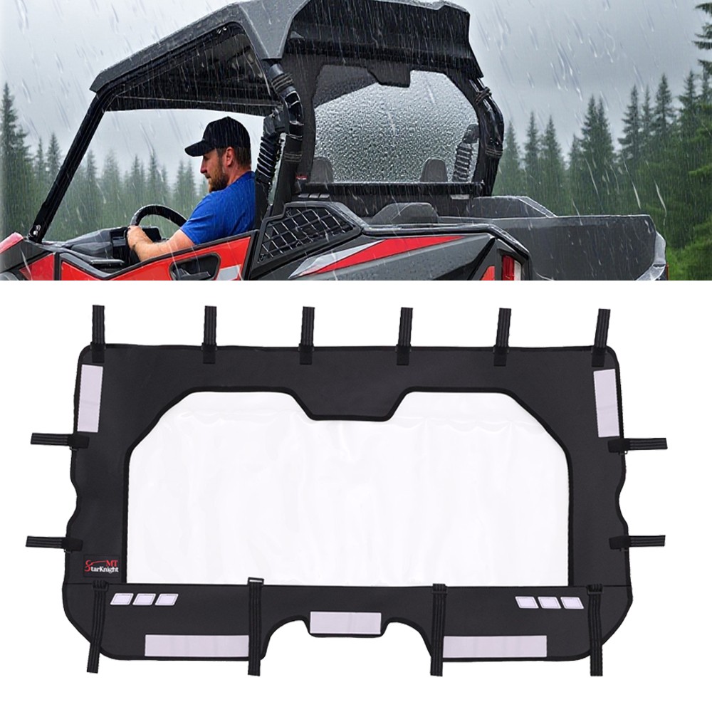 Soft Rear Windshield Dust Panel For CFMOTO ZForce 950 Sport 800 Trail G2 2023+