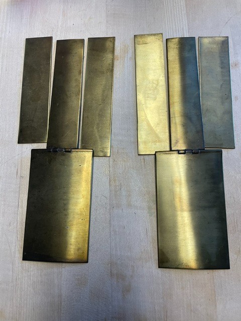 black powder two brass patch box kits