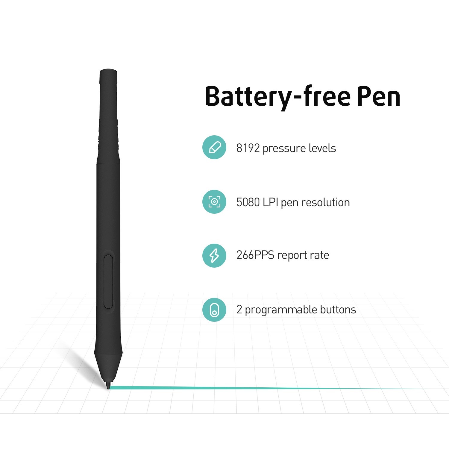 X1-640 Sensitive Graphics Tablet Phone, Computer, Writing Drawing Tablet