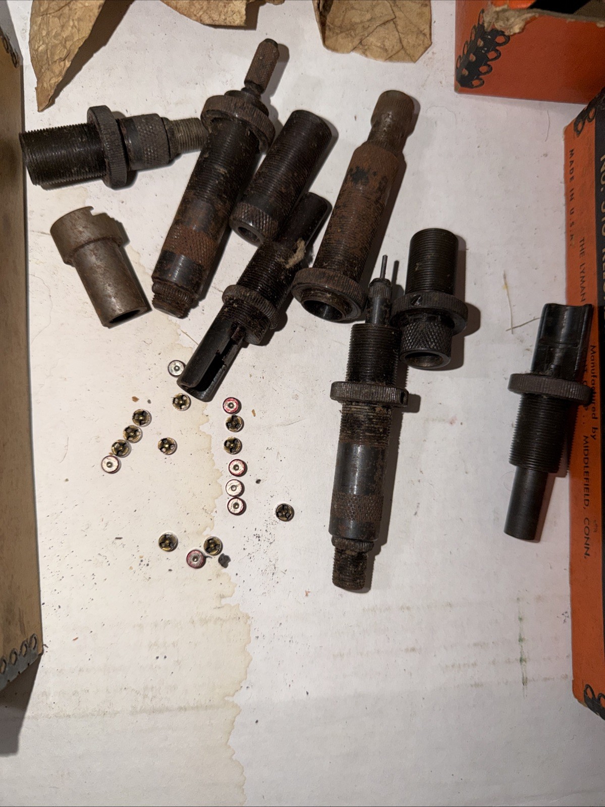 MISC. LYMAN 310 IDEAL RELOADING DIES USED .44 Spec?