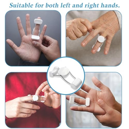 Spring Finger Extension Splint Small White Finger Brace Knuckle