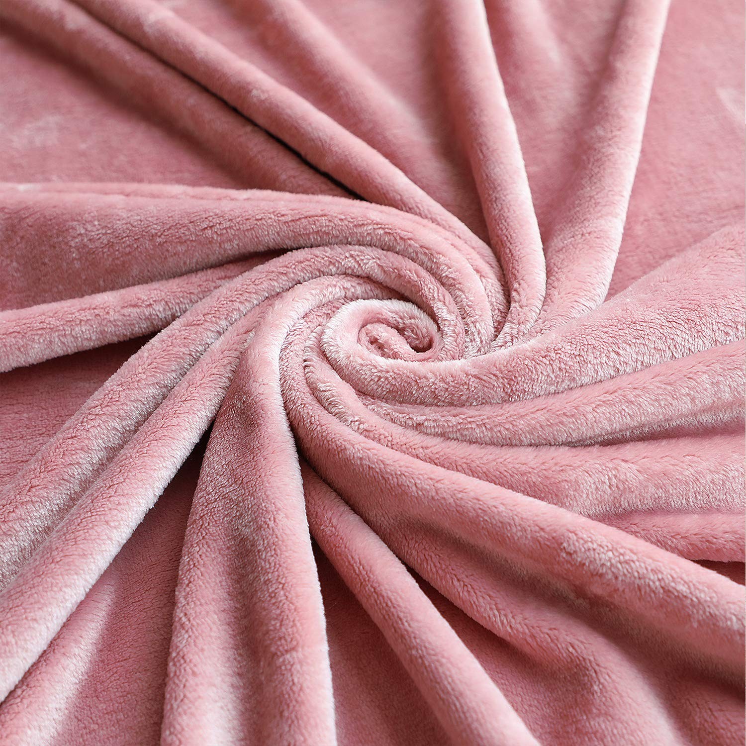 Large Flannel Fleece Throw Blanket, 60×80 Inch - Cozy Lightweight Thick Blank...