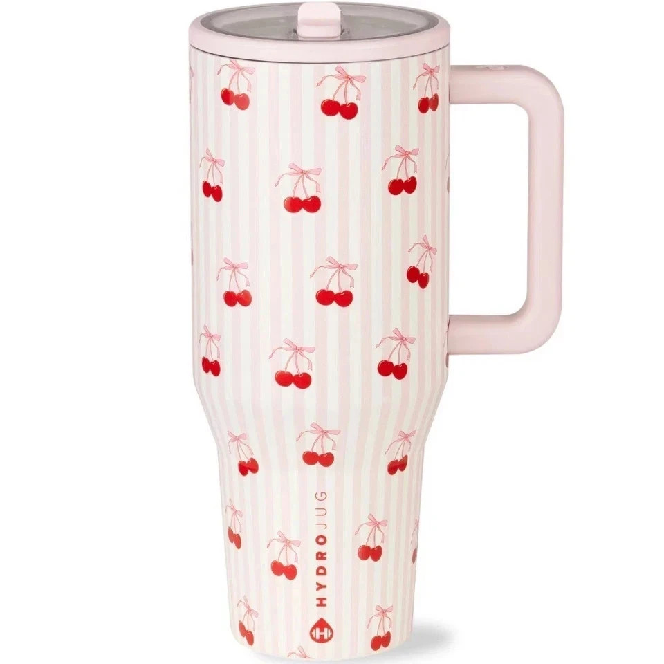 HydroJug Traveler 32oz Leak-Proof Insulated Bottle Sweet cherry-2025 Gift