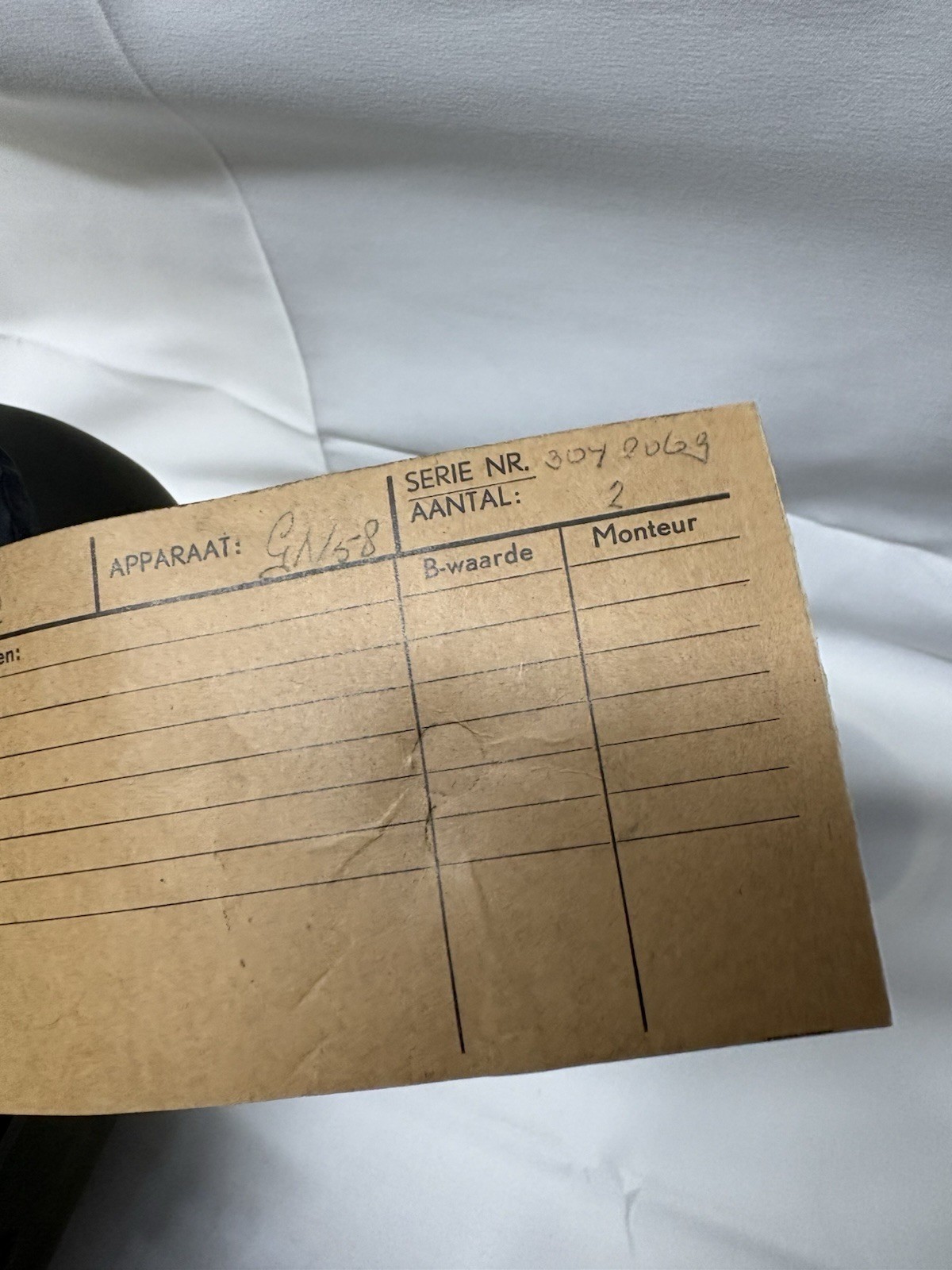 Vintage U.S. military hand generator GN-58-A-GY, made by Telefunken Germany