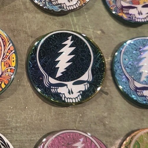 Danny Steinman BNG Official GRATEFUL DEAD V2 Stealie  NEBULA Variant