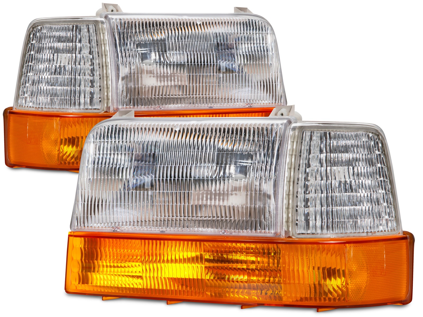 6 Piece Headlight Signal Light Set Fits Newmar Dutch Star 1999-2001 Motorhome RV