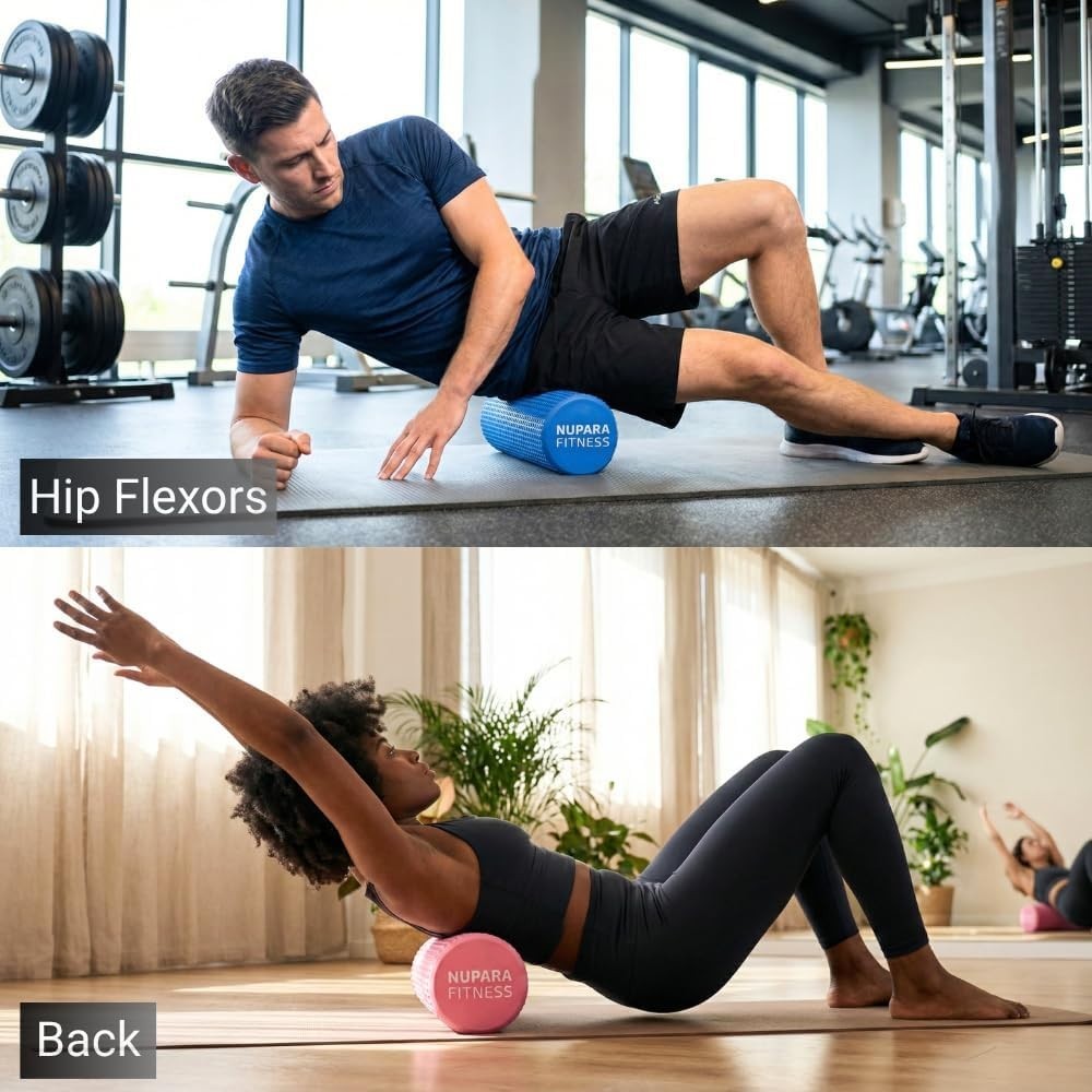 Firm Foam Roller for Deep Tissue Massage - Enhance Recovery & Flexibility