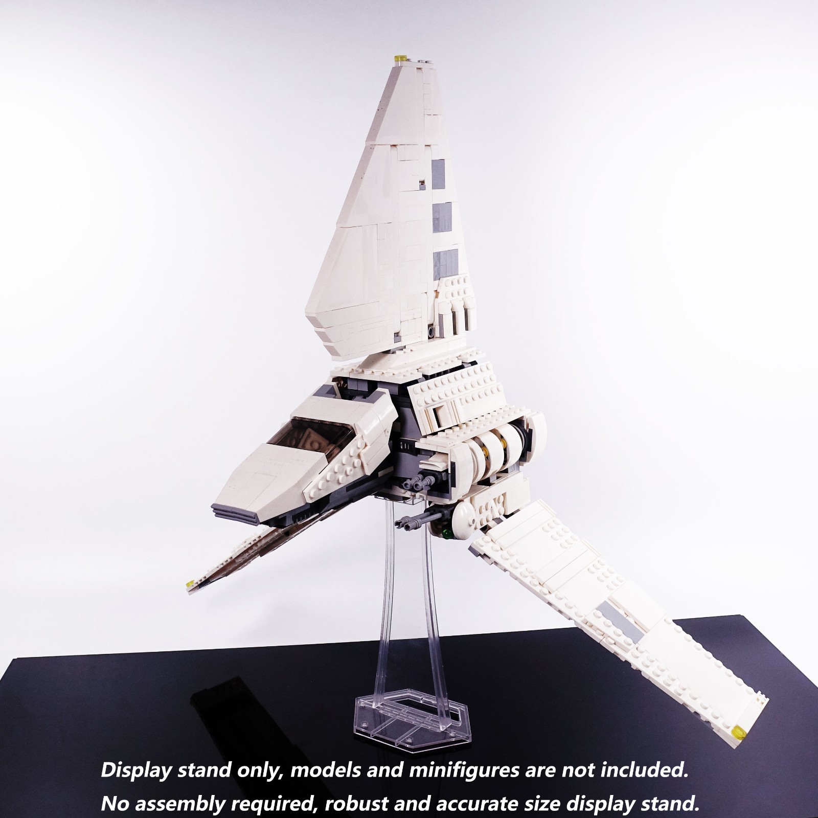 Display Stand for LEGO 75094 Imperial Shuttle Tydirium, stand only no model.