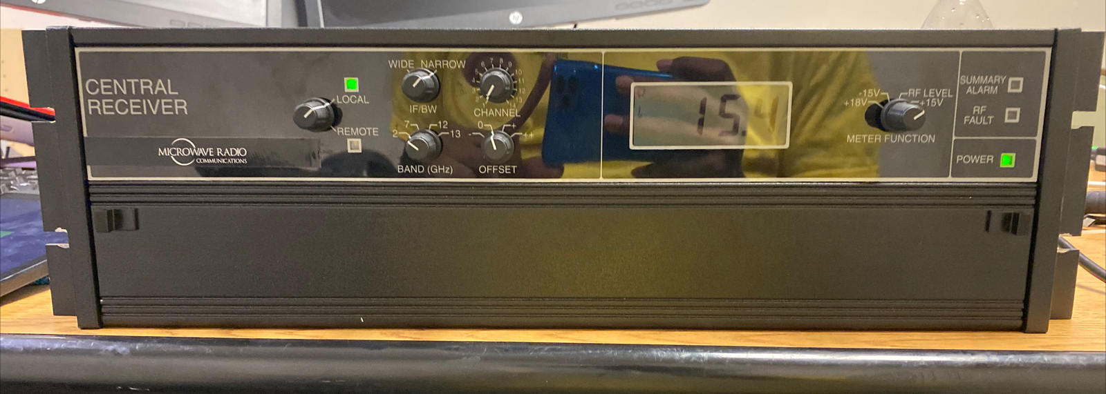 Microwave Radio Communications Central Receiver Microwave 903501-1 Rev.HDC