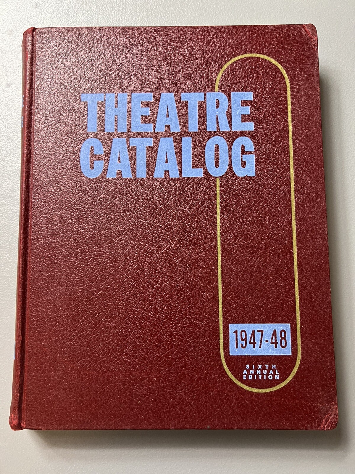 1947-1948 Theatre Catalog Sixth Annual Ed. Jay Emanuel Publication Movie Theater