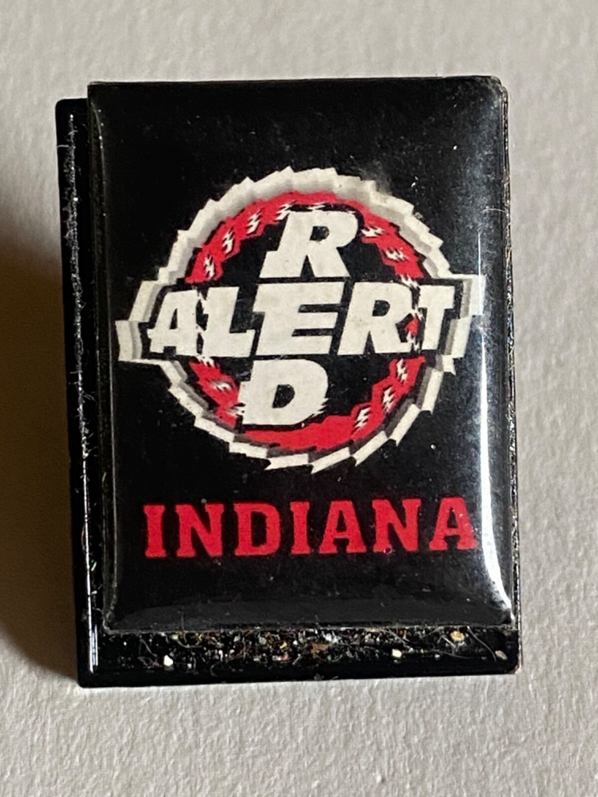 Vintage Lapel Pin RareRED ALERT Indiana 16U Girls Fastpitch Travel Team