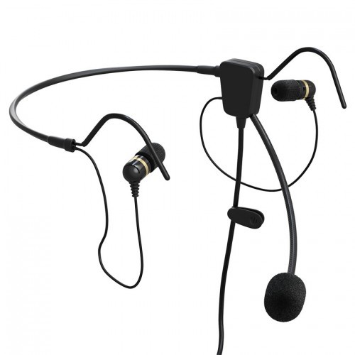 FARO AIR,  LIGHTWEIGHT PREMIUM AVIATION HEADSET w/ GA Connectors