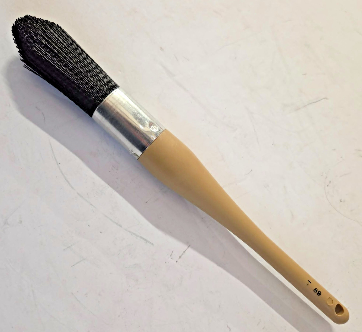 Perfect Parts 11'' Parts Cleaning Brush Nylon Crimped Bristle - Made in USA