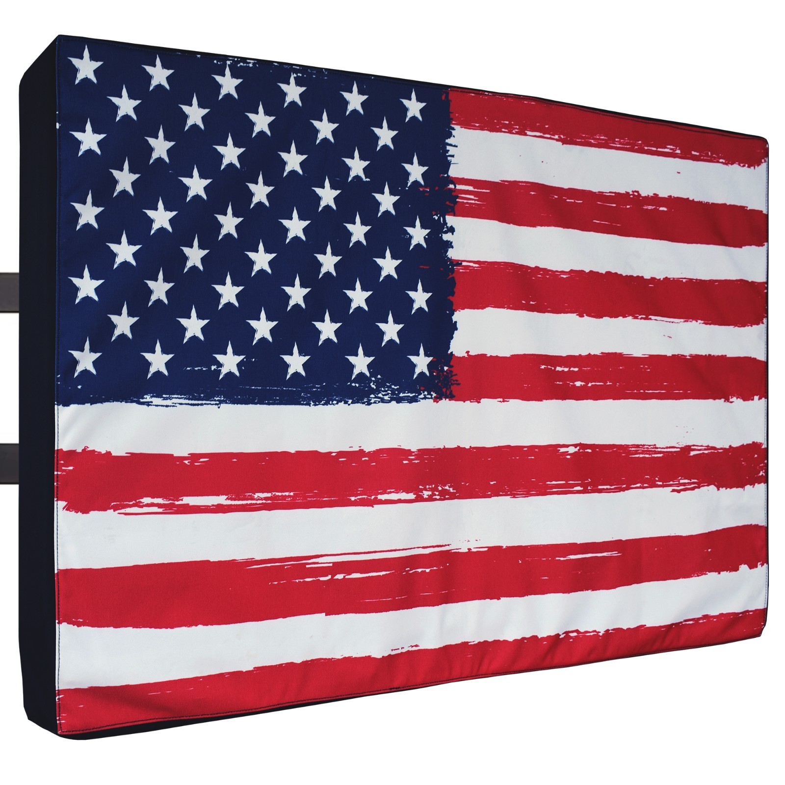 Outdoor TV Cover 55 inch - 600D  Weatherproof Waterproof - American Flag