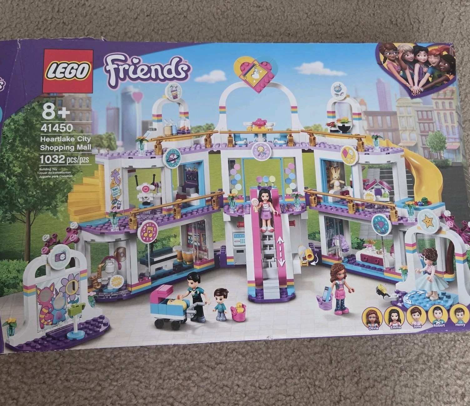 LEGO FRIENDS: Heartlake City Shopping Mall (41450) * EMPTY BOX ONLY*
