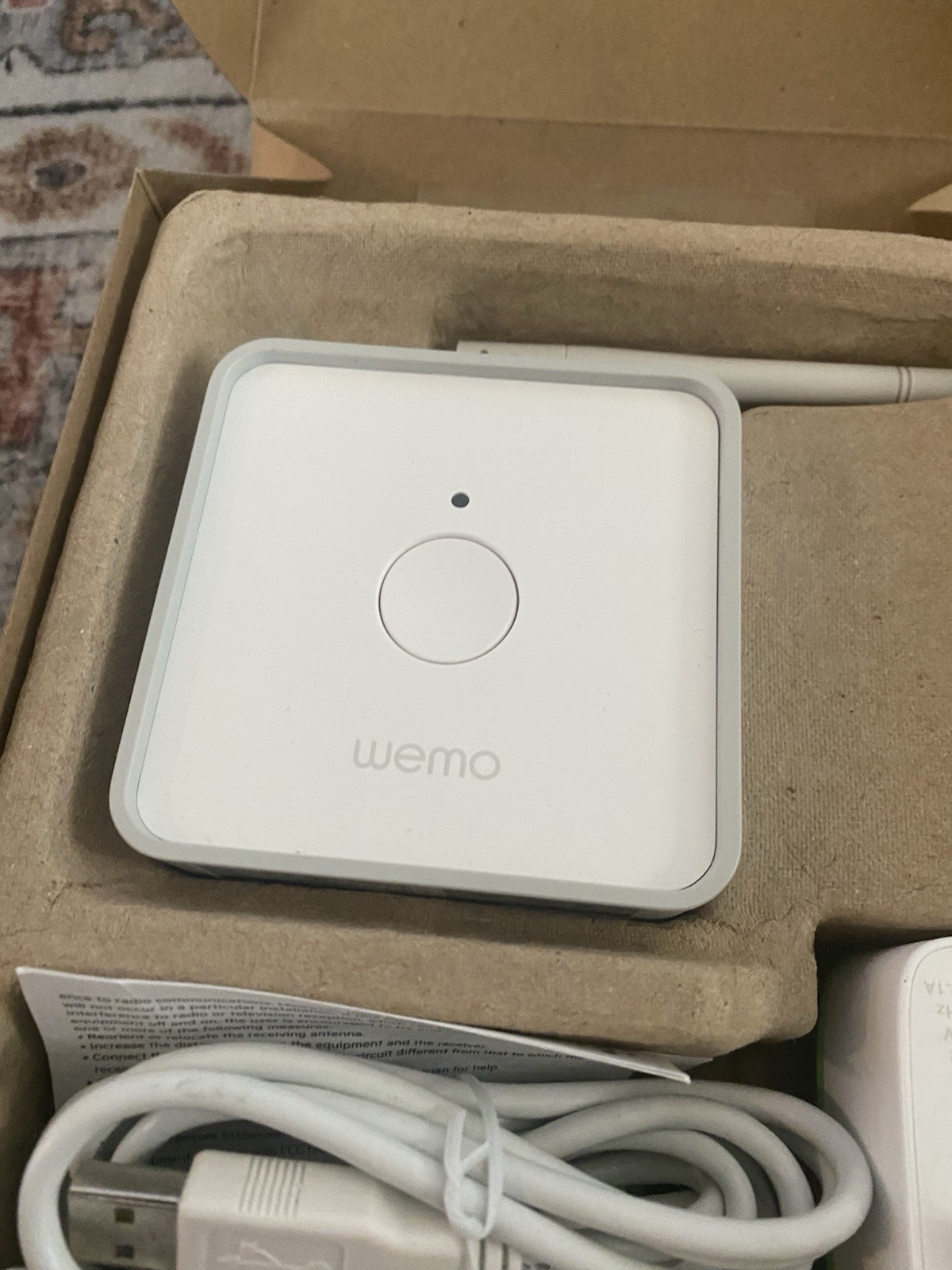 Belkin WEMO Maker Rare F7C043fc Smart WIFI Relay Open Box