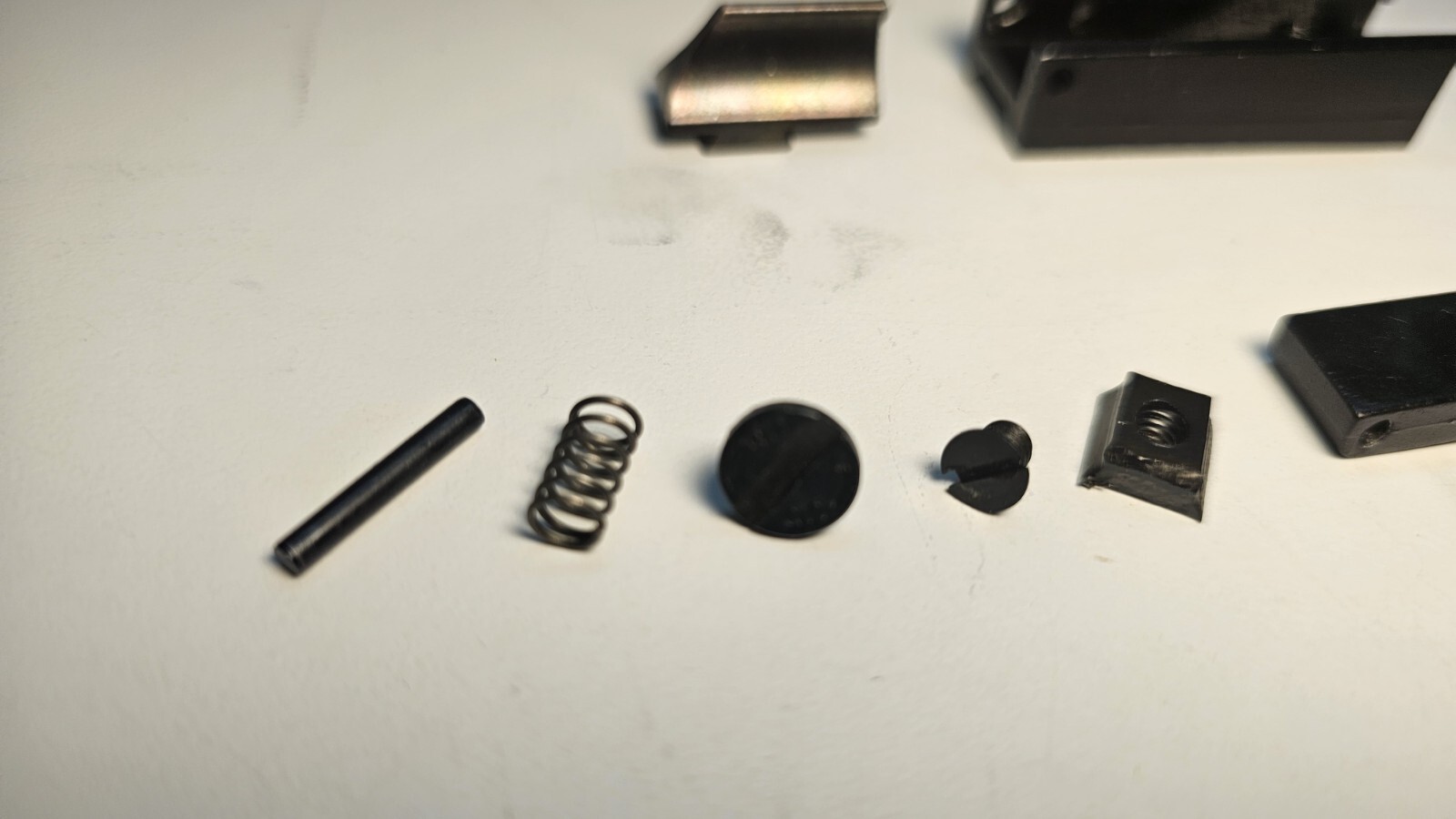 CVA Hawken Sidelock Muzzleloader Rifle Sight Set With Screw (N)