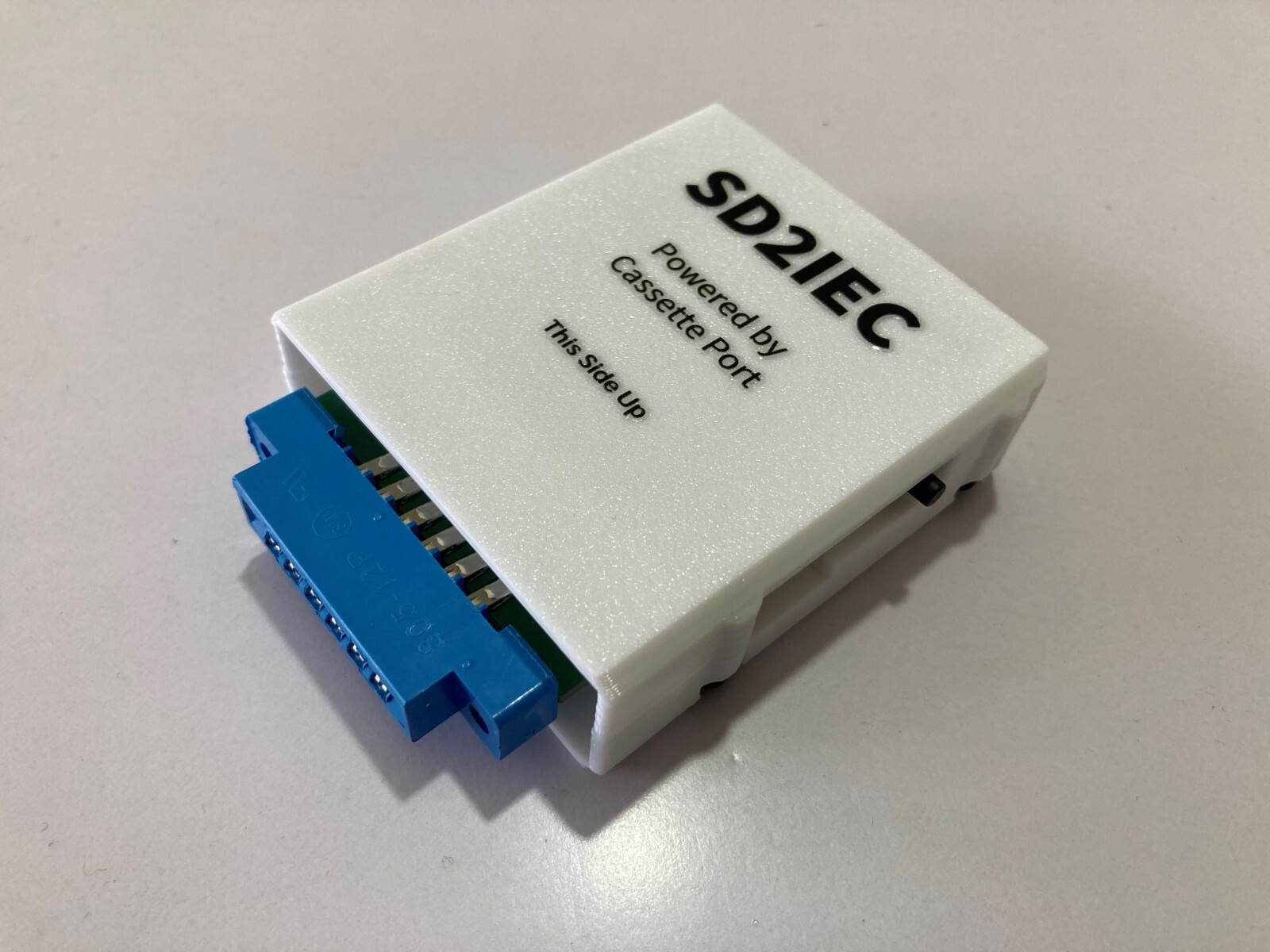 Commodore 64 MicroSD Card Reader (SD2IEC) Powered by Cassette Port C64