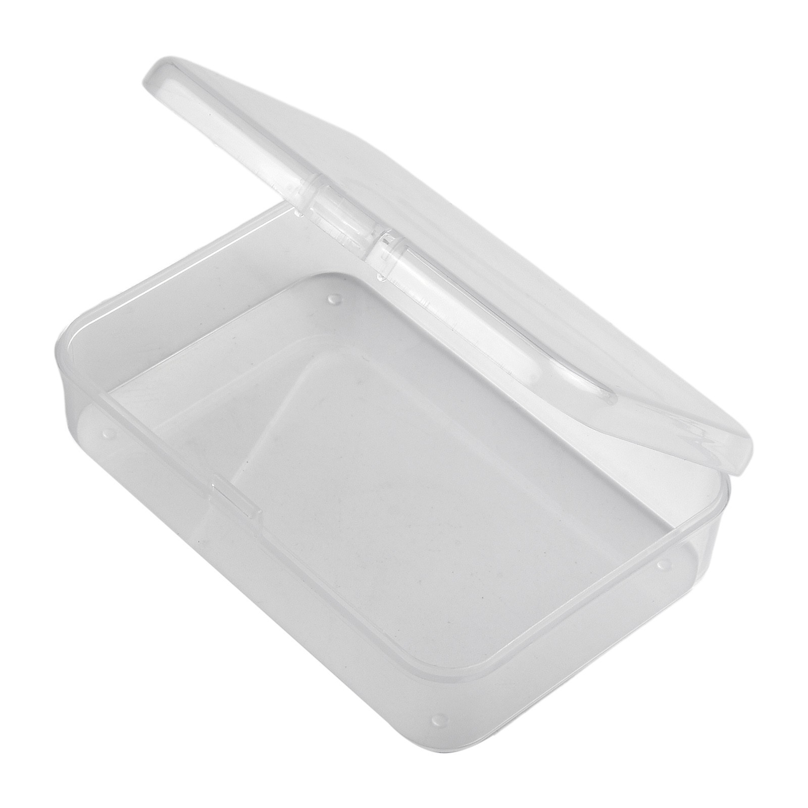 5pc Clear Plastic Storage Box Playing Cards Case Jewelry Beads Card Holder Boxes