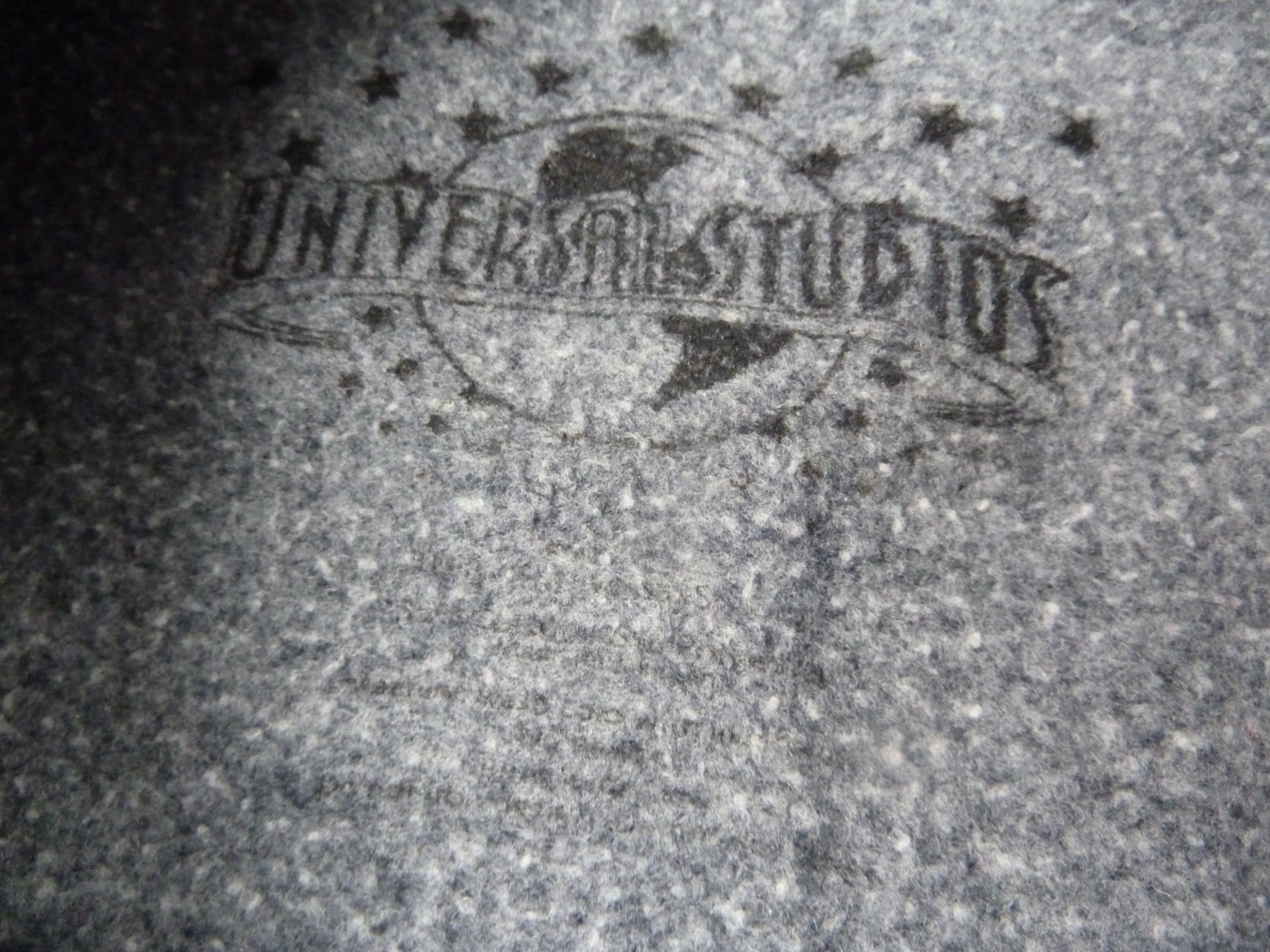 Universal Studios Sweatshirt Mens Medium Grey Graphic Logo Crew Neck Pullover
