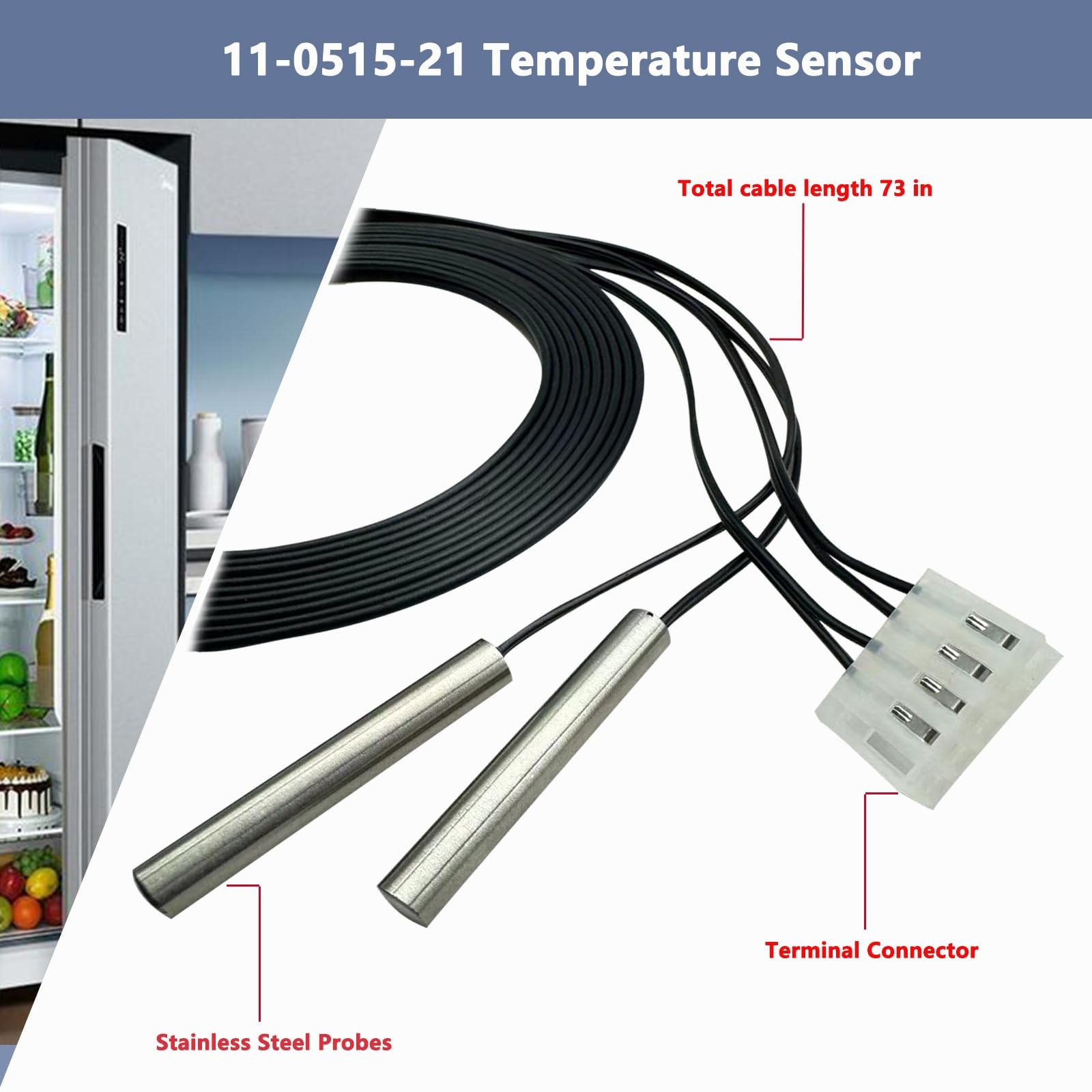 11-0515-21 for Scotsman Ice Machine Temperature Sensor Set