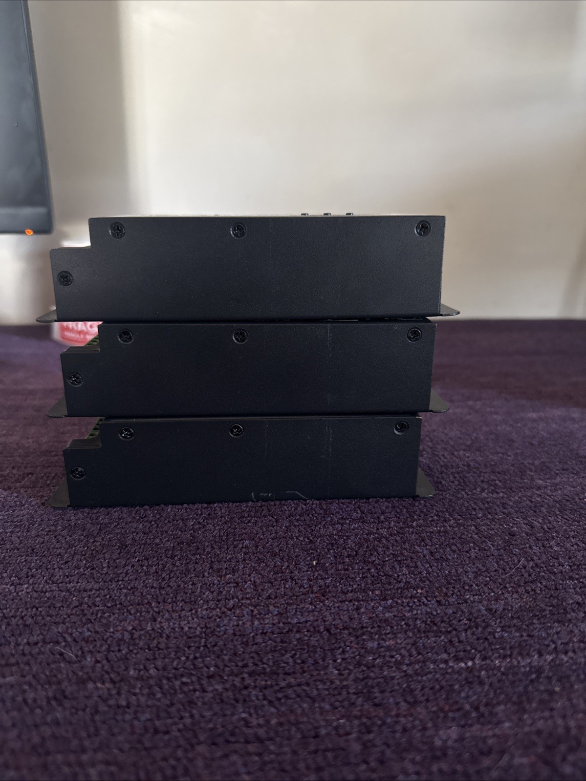 4-Channel D4-XE DMX Decoder Controller PWM Flicker Lot Of 3 Used