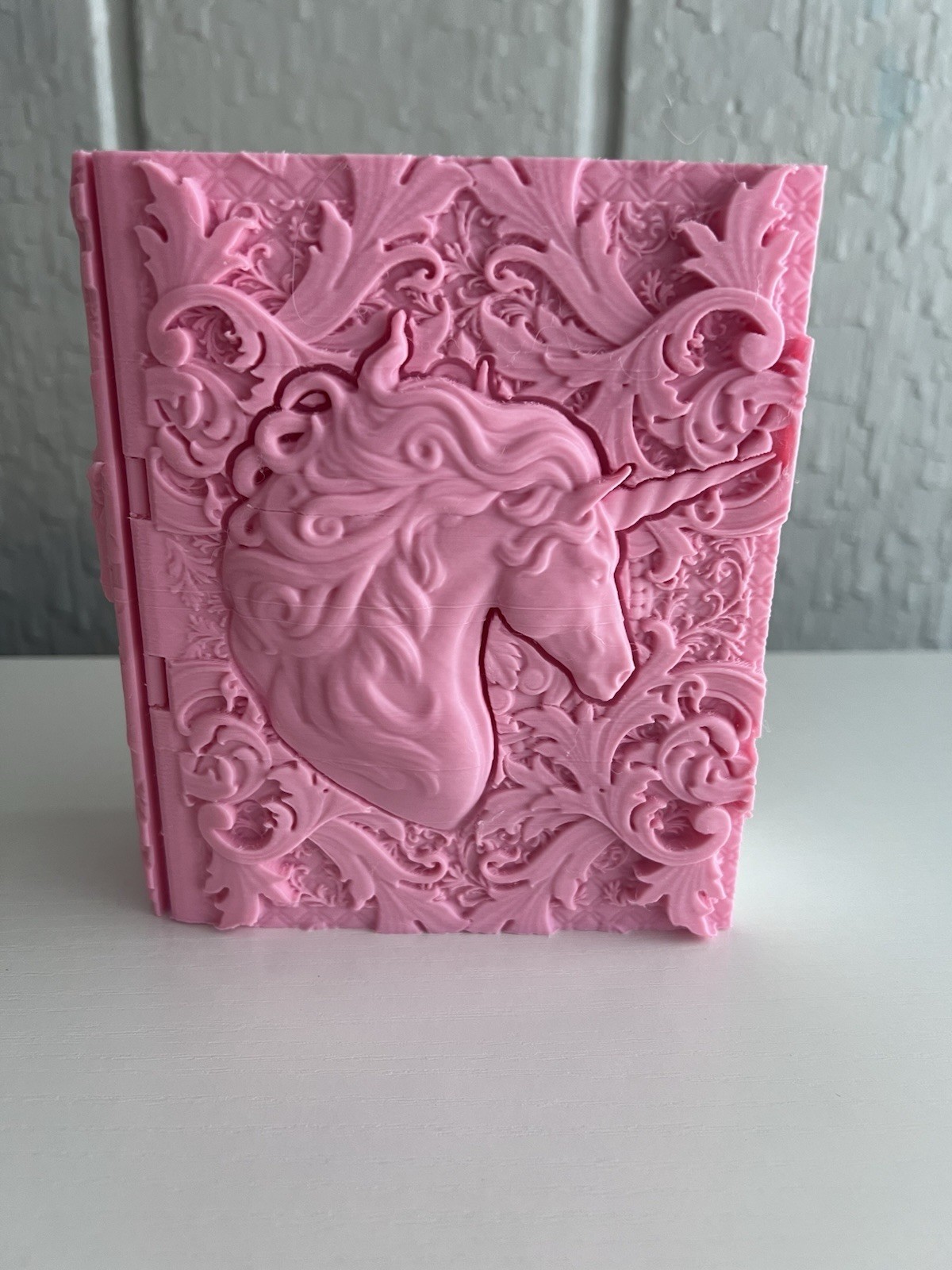 Unicorn Dice Storage Book Box