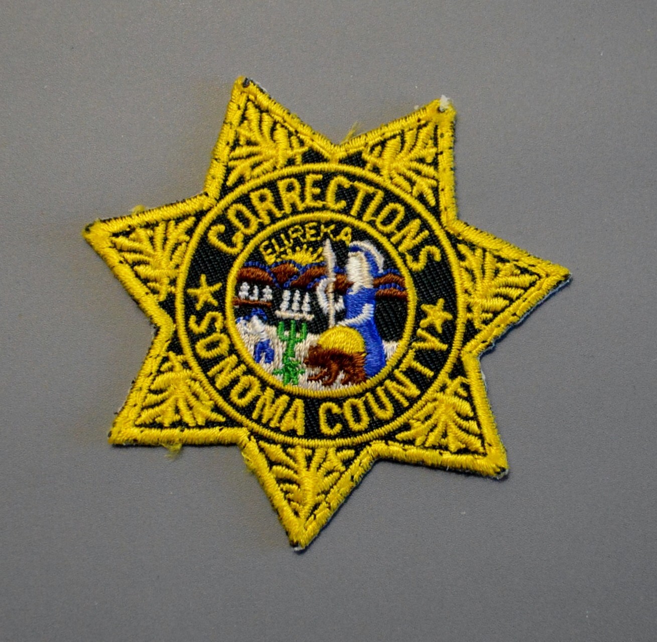 Sonoma County California Corrections Patch ++ CA