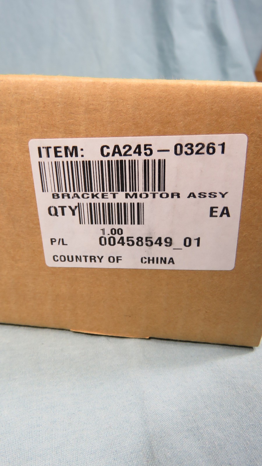 CA245-03261 Bracket Motor Assy HP Indigo Scorotron Electroink