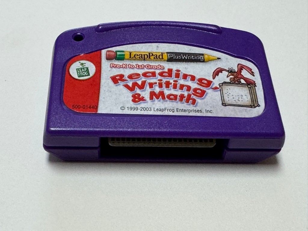 LeapFrog Learning Toy Reading Writing & Math Book & Cartridge