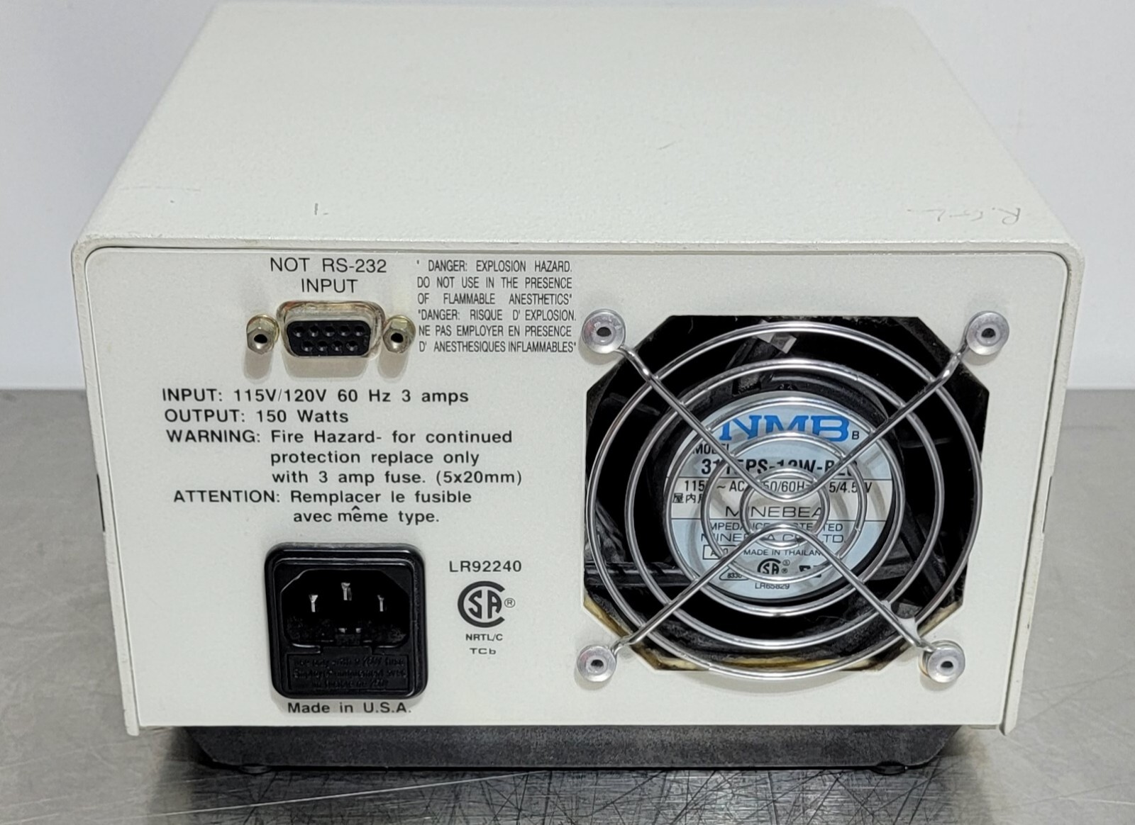 Fostec 8375 EKE Type 8300 Fiber Optic Light Source
