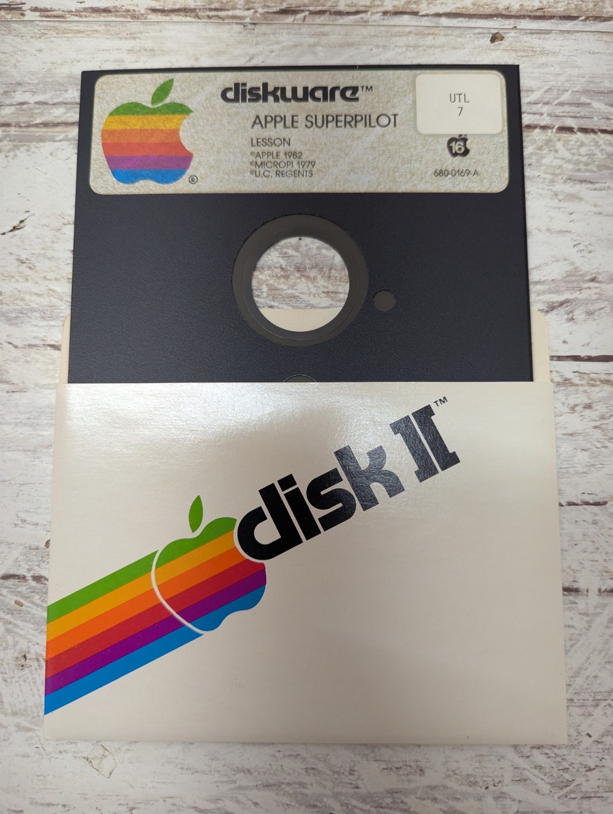 Vintage 5.25" Floppy Disk Apple Superpilot